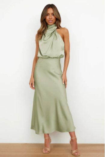 Elegant Abby women's formal evening gown, timeless luxury design with premium comfort fit