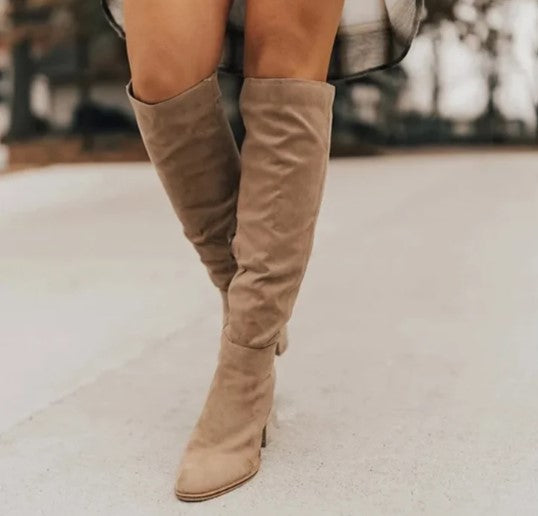 Women's Adelyn ankle boots in neutral tone, sleek elegant silhouette with premium craftsmanship for everyday wear