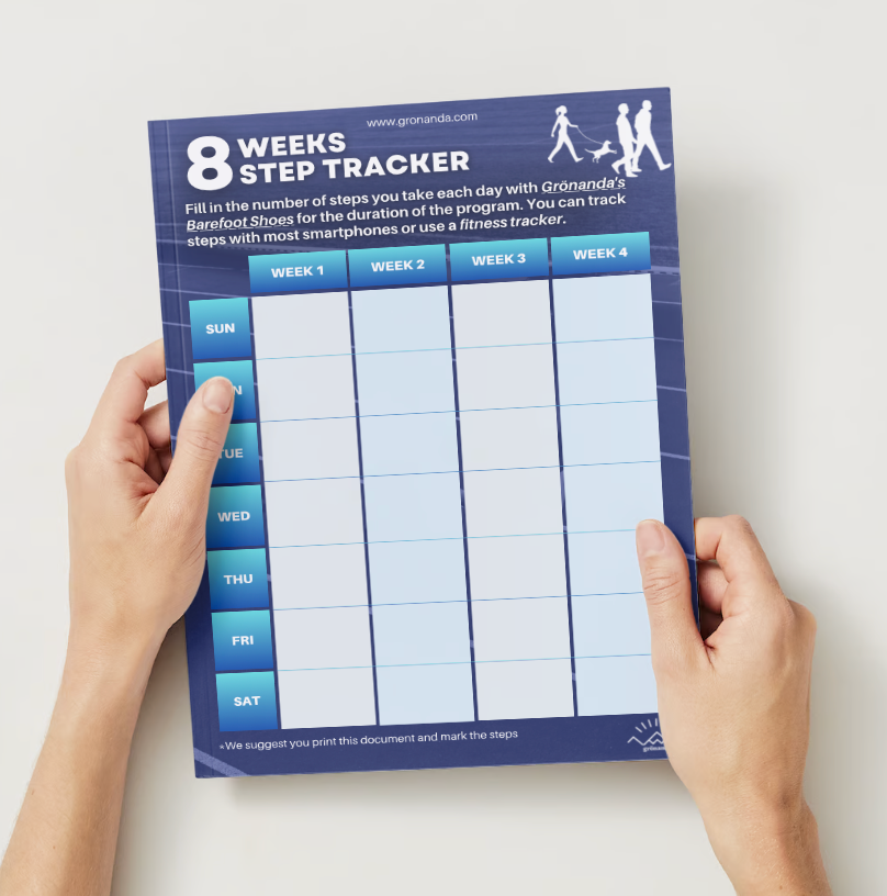 8 Weeks Step Tracker - Urbann-Vibe