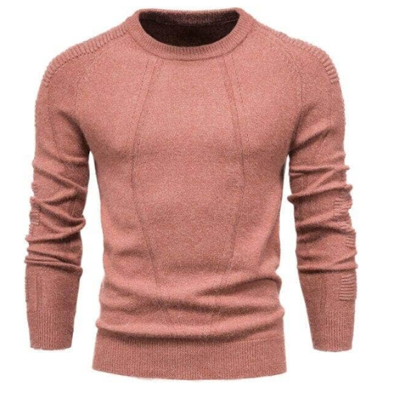 Beckham slim fit knit sweater elegant all-occasion style with soft breathable comfort for professionals