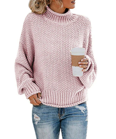 Women's ivory turtleneck sweater cozy elegant knitwear with classic silhouette for versatile everyday wear
