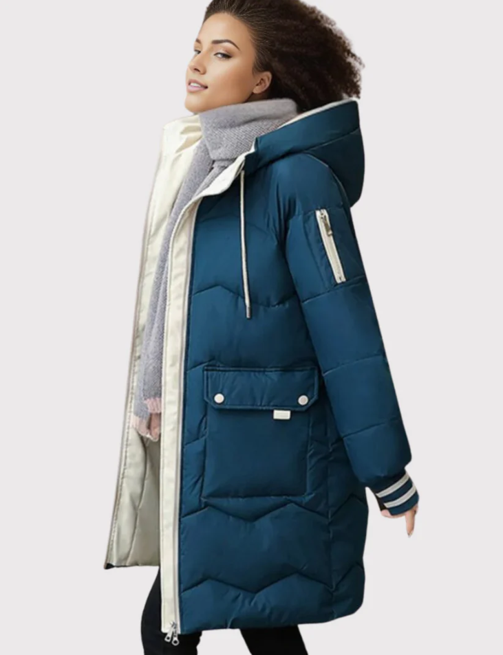 Women's Alessia winter parka, warm insulated coat with cozy lining, cold-weather ready style