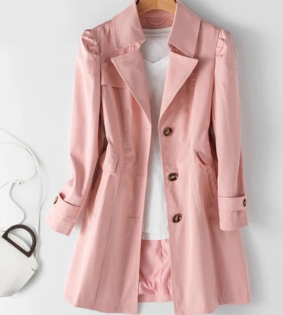 Britt women's coat modern fit versatile silhouette sustainable everyday outerwear essential