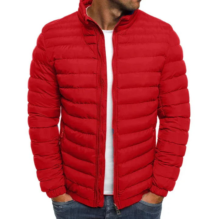 Men's David parka warm-lined durable cold-weather coat in versatile all-season style