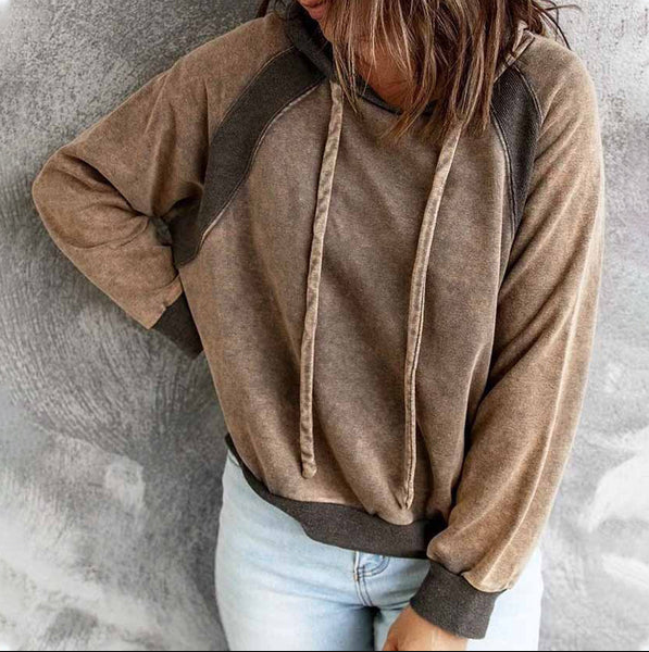 Women's Claudia relaxed-fit hoodie in soft casual everyday style with sustainable easy-care fabric
