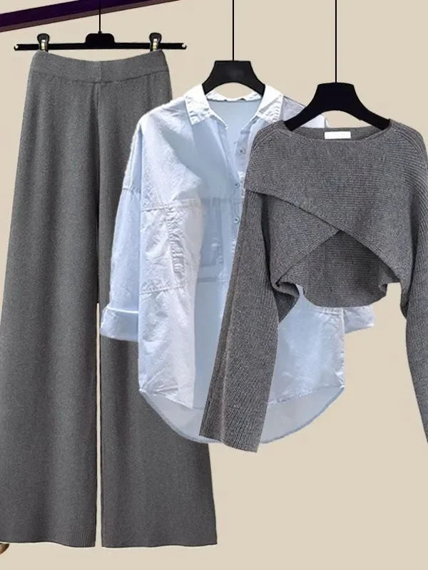 Women's Nordic Flair 3-piece winter set jacket pants top cold-weather coordinated outfit
