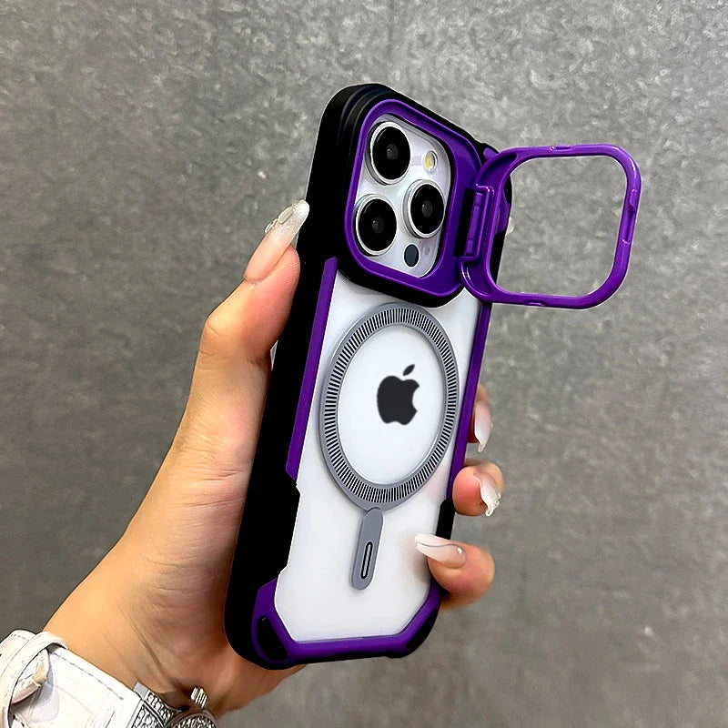 FlipGuard iPhone magnetic flip case shockproof armor scratch resistant slim everyday protection