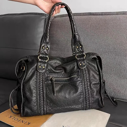 RACHEL - Black Handbag for Classes - Urbann-Vibe