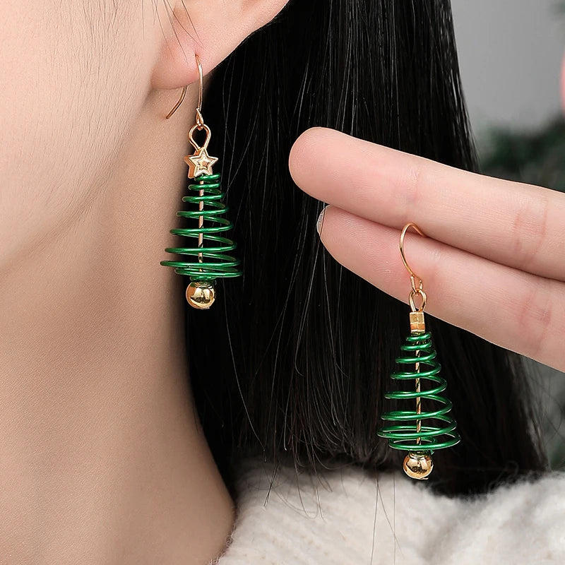 Christmas Tree Earrings - Urbann-Vibe