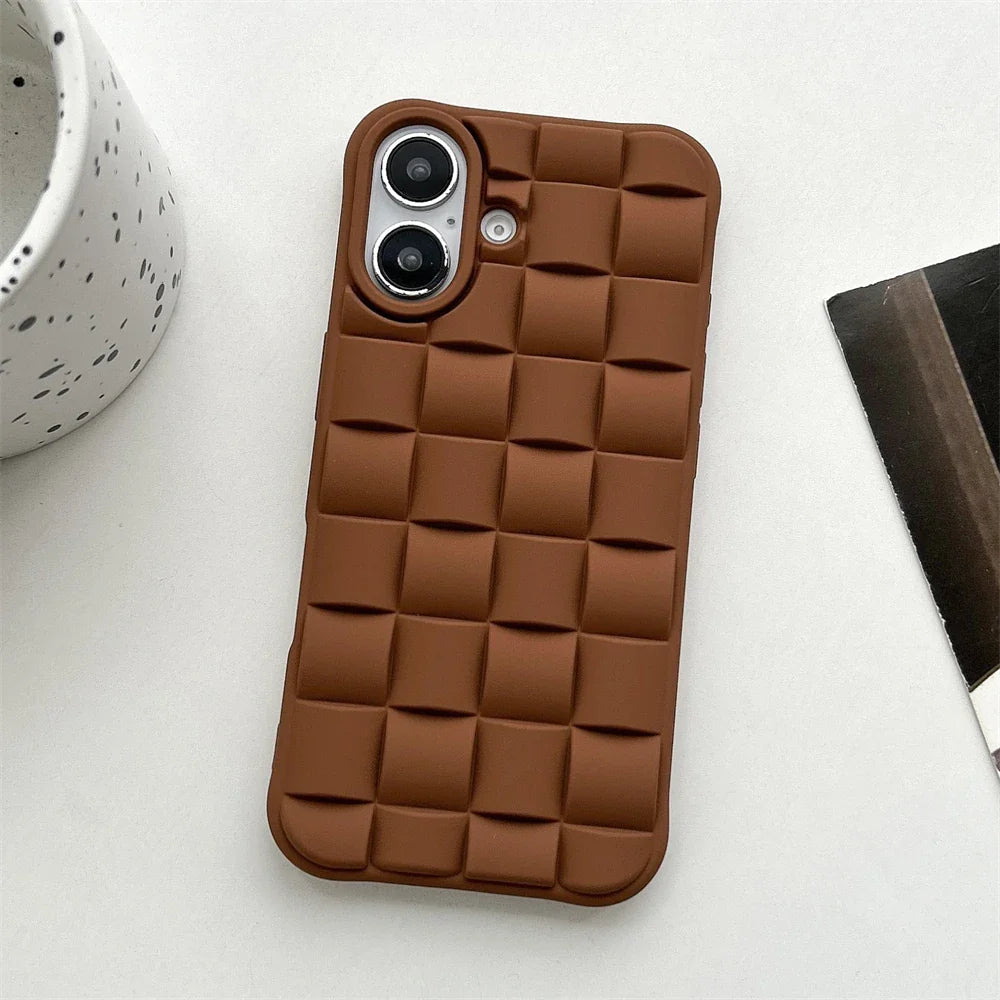 Weave Theory iPhone case canvas woven texture slim protective grip everyday premium design