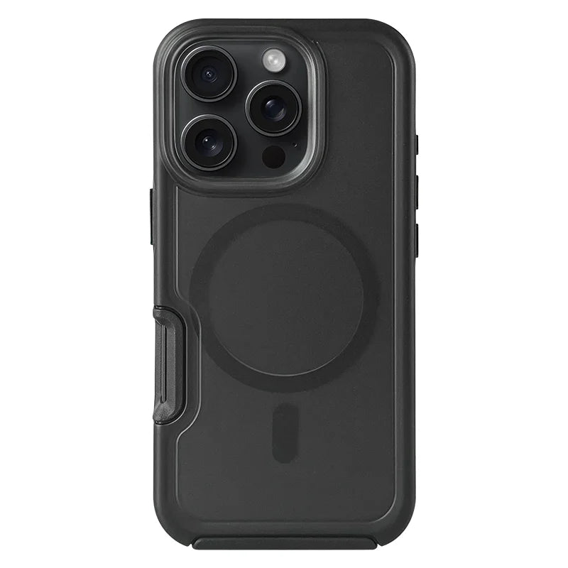Neon iPhone case magnetic grip shockproof non-slip shell with wireless charging support