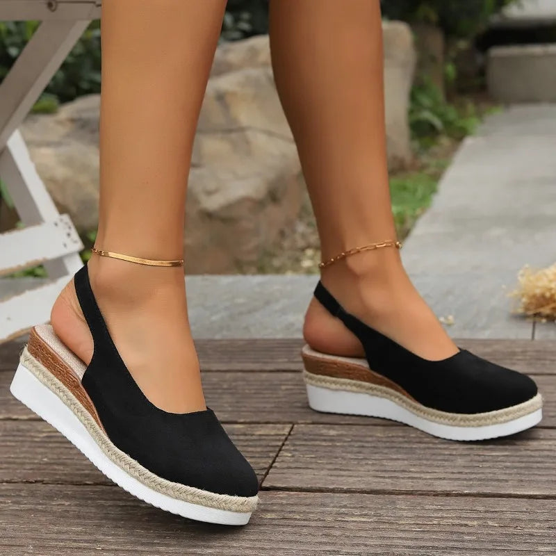 Mariam orthopedic sandals with cushioned footbed, flexible support, and all-day comfort design