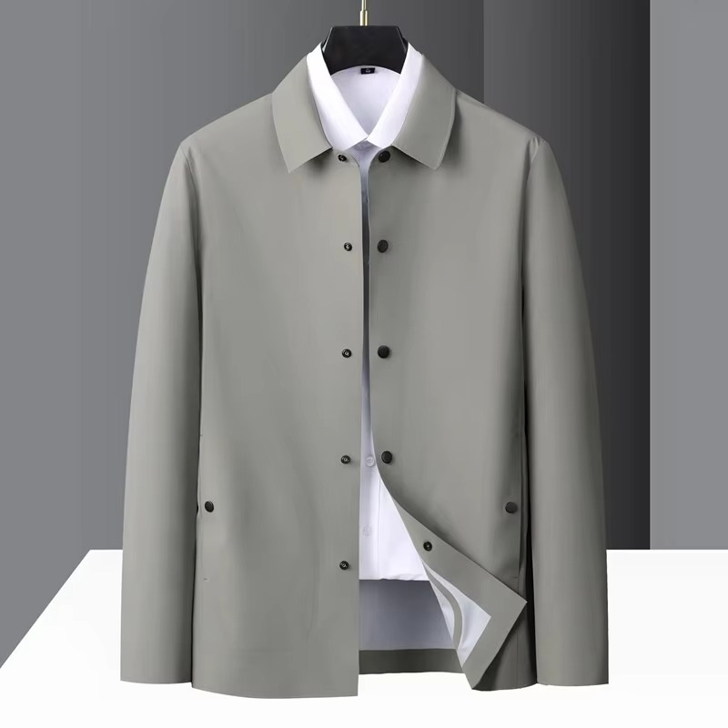 Men's seamless business casual jacket lightweight breathable structured tailored silhouette for modern professionals