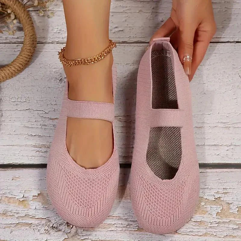 Nyxara lightweight mesh slippers with ultra-soft padded insole, non-slip sole, travel-ready