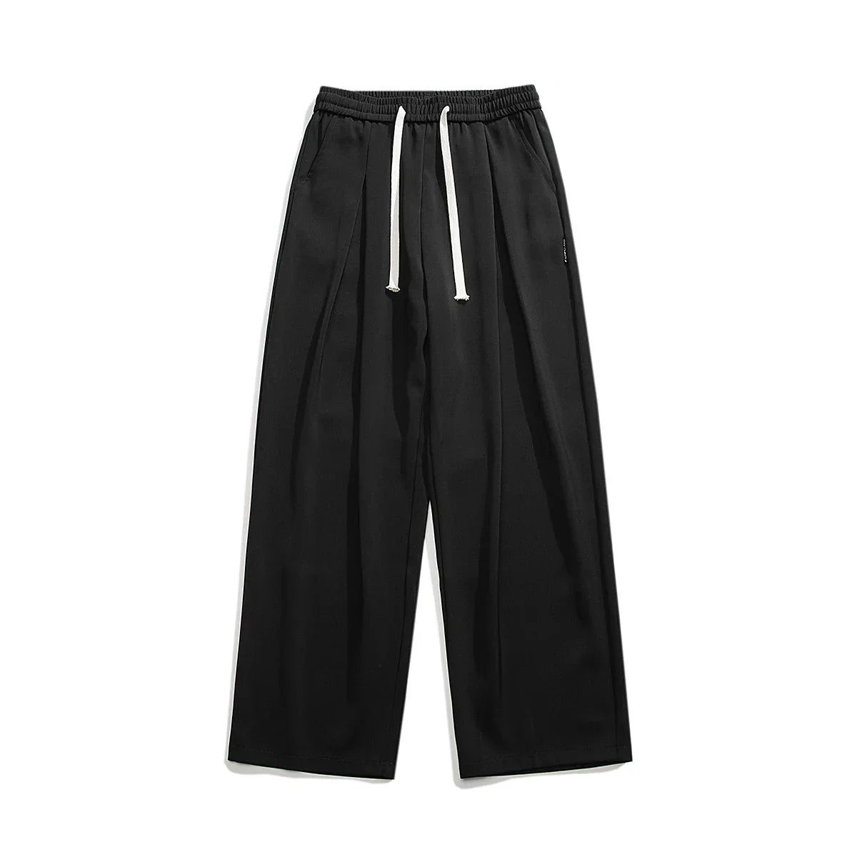 Lyndon ice silk wide-leg sweatpants unisex breathable anti-wrinkle relaxed summer lounge pants