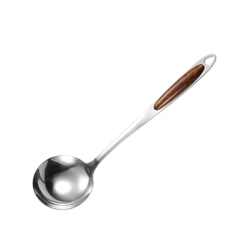 Sylvan stainless steel utensil set ergonomic handles mirror-polished 18/8 dishwasher safe home cooks