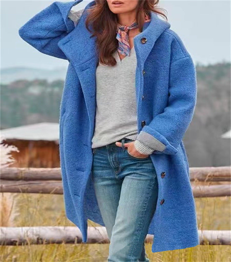 Women's Emi long elegant windproof insulated jacket cozy stylish everyday winter wear sleek silhouette
