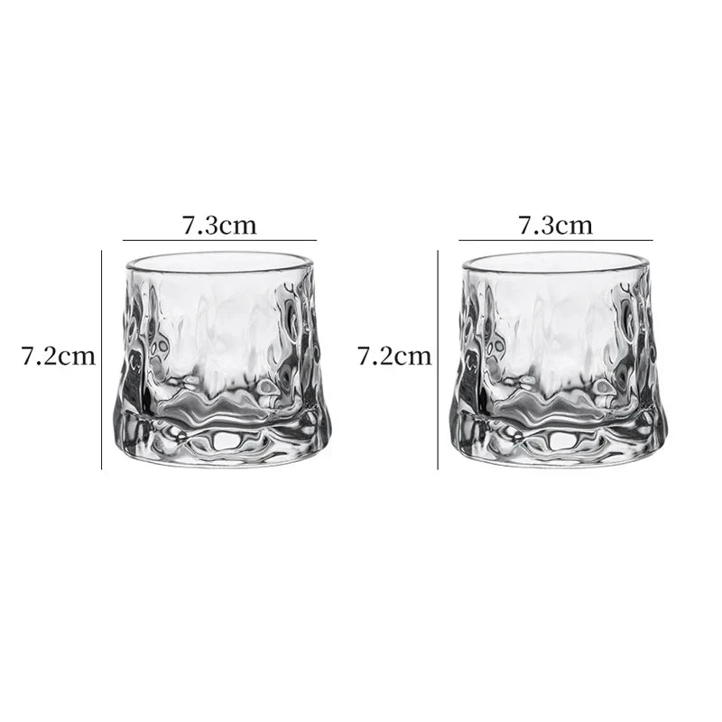 Unbreakable stag whiskey glass for men with distinctive deer pattern and rugged elegant design