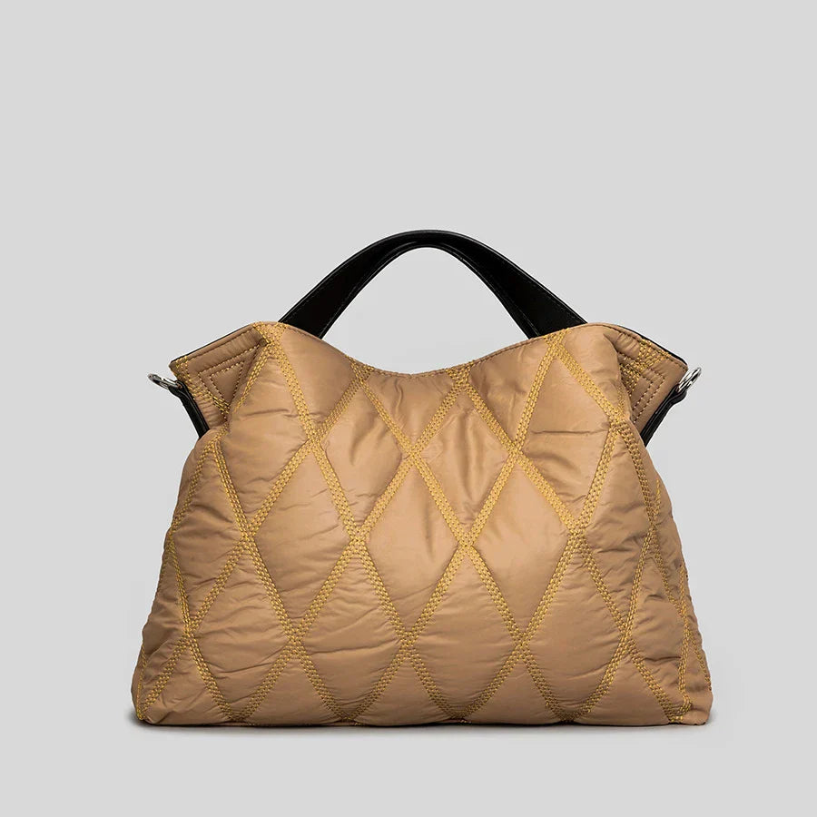 Urbann Vibe Arca diamond quilted tote bag cotton down-filled spacious professional carry