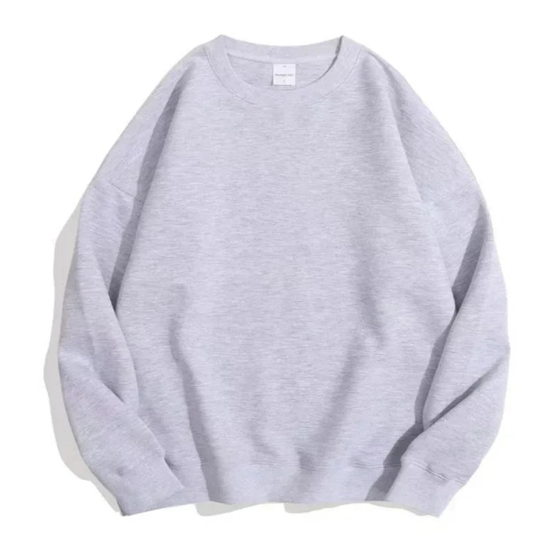 Ersa unisex oversized sweatshirt cozy pullover relaxed fit casual layering everyday comfort
