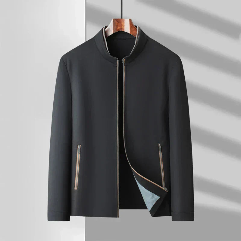 Men's lightweight casual autumn jacket breathable slim fit timeless design for everyday wear