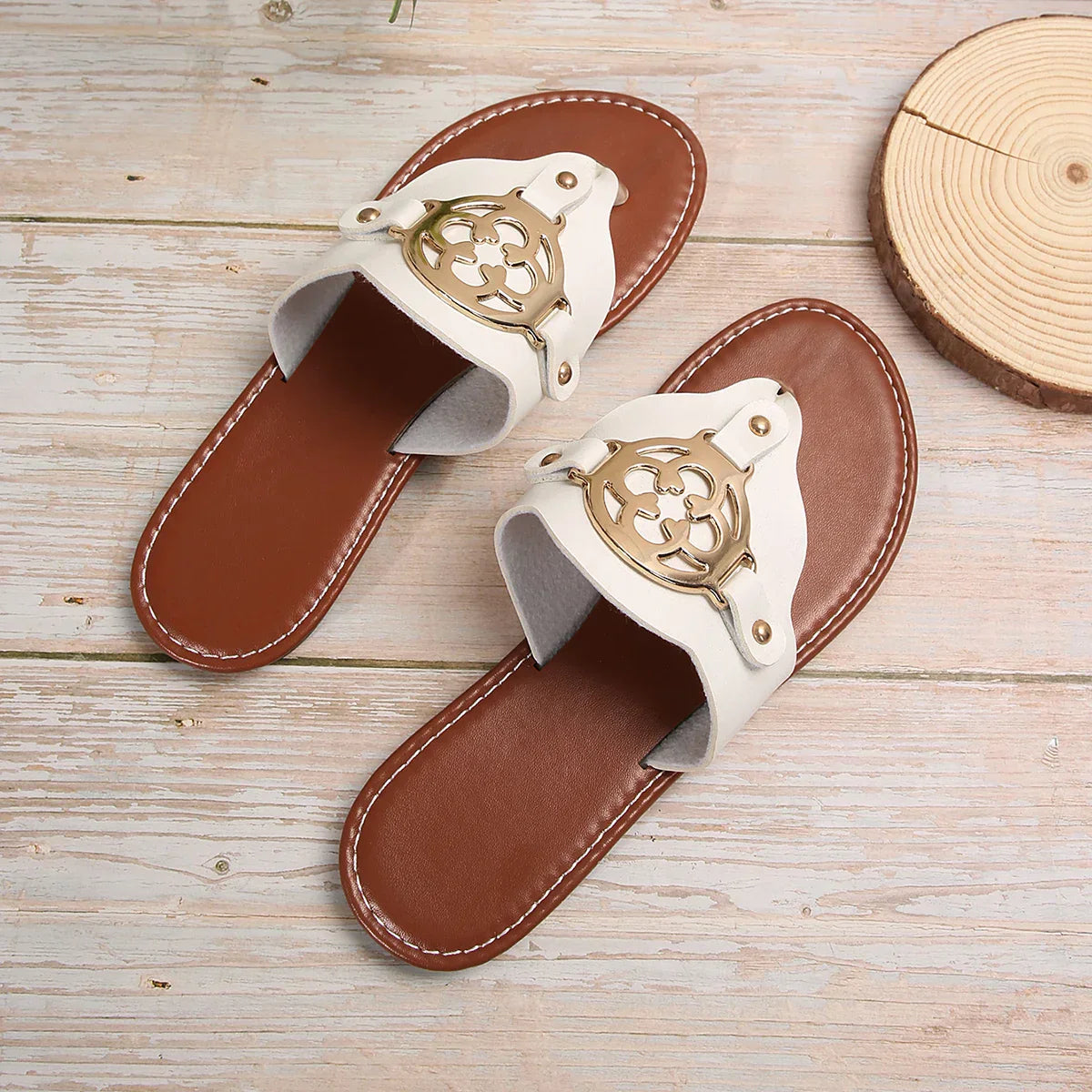 Women's open-toe sandals neutral tone slim strap silhouette lightweight everyday summer comfort footwear