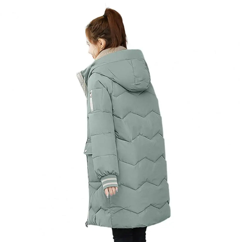 Dorothee women's longline jacket warm-lined soft texture comfortable cut for cool days