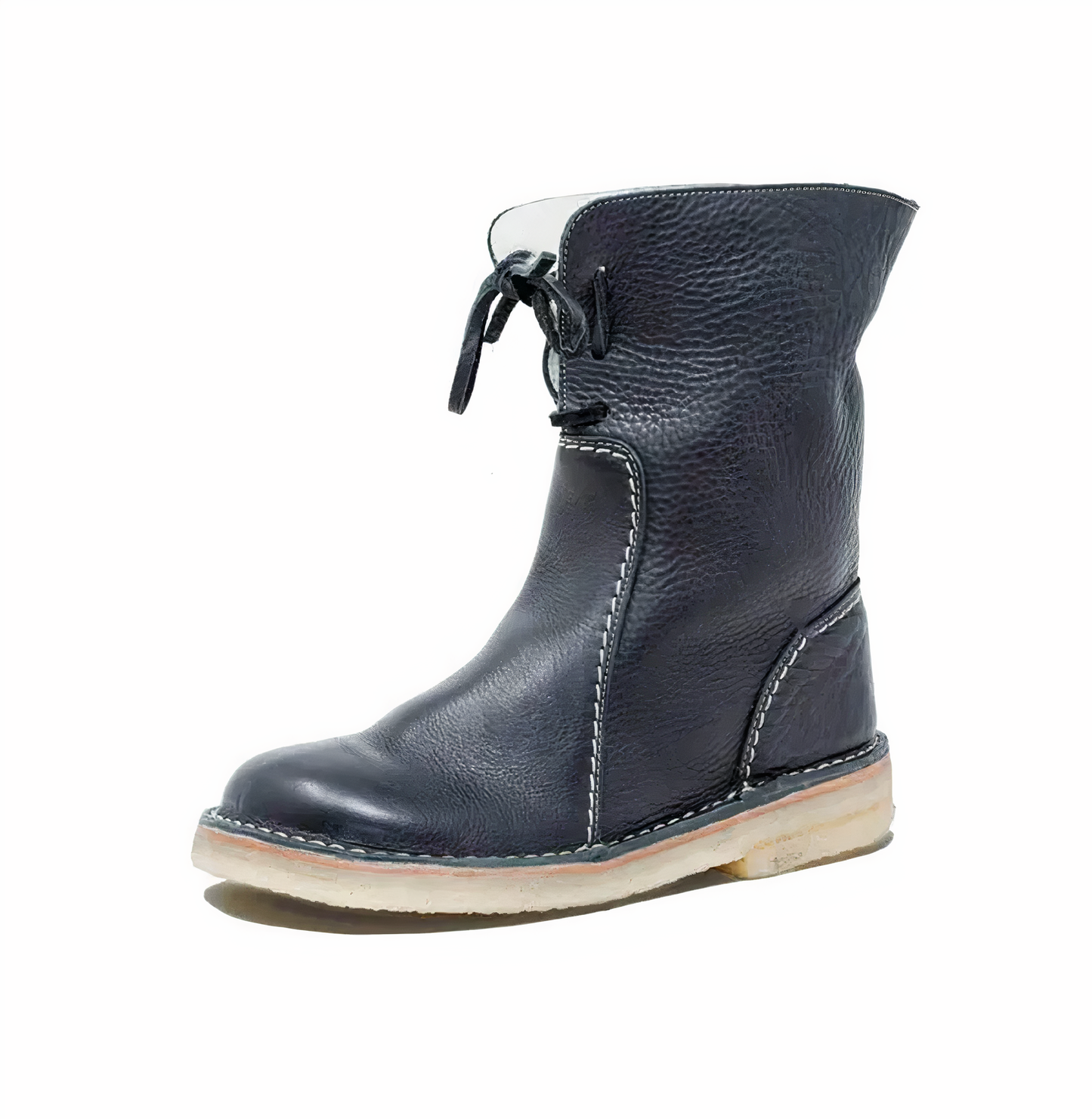 Women's short snow boots warm insulated Martin-style winter boots with trendy ankle silhouette