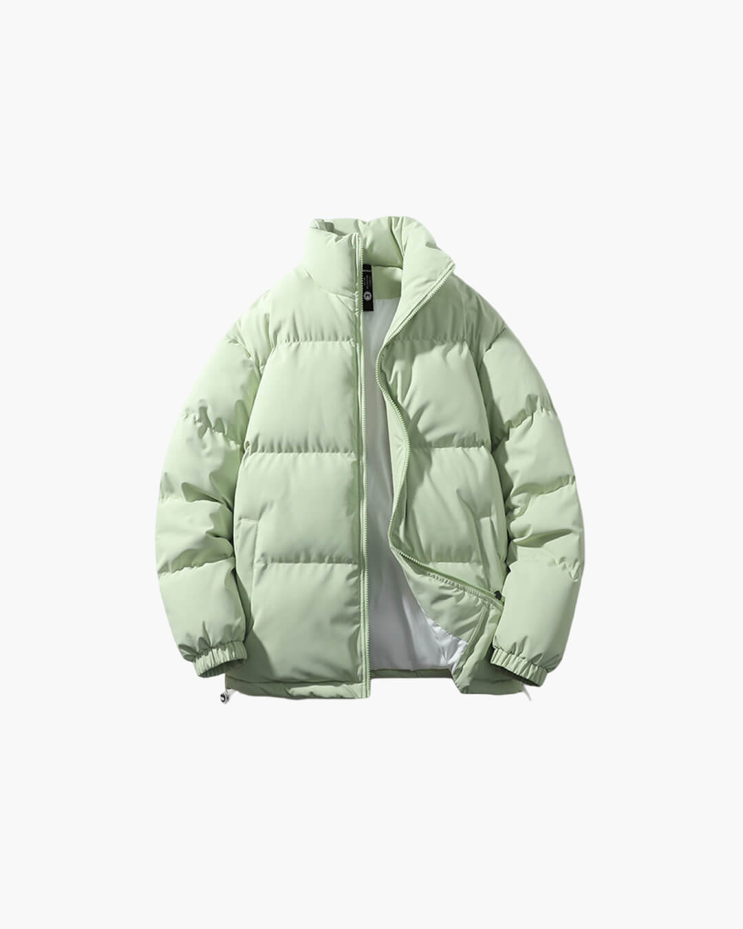 Women's weatherproof stand collar puffer jacket in classic color with polished everyday winter style