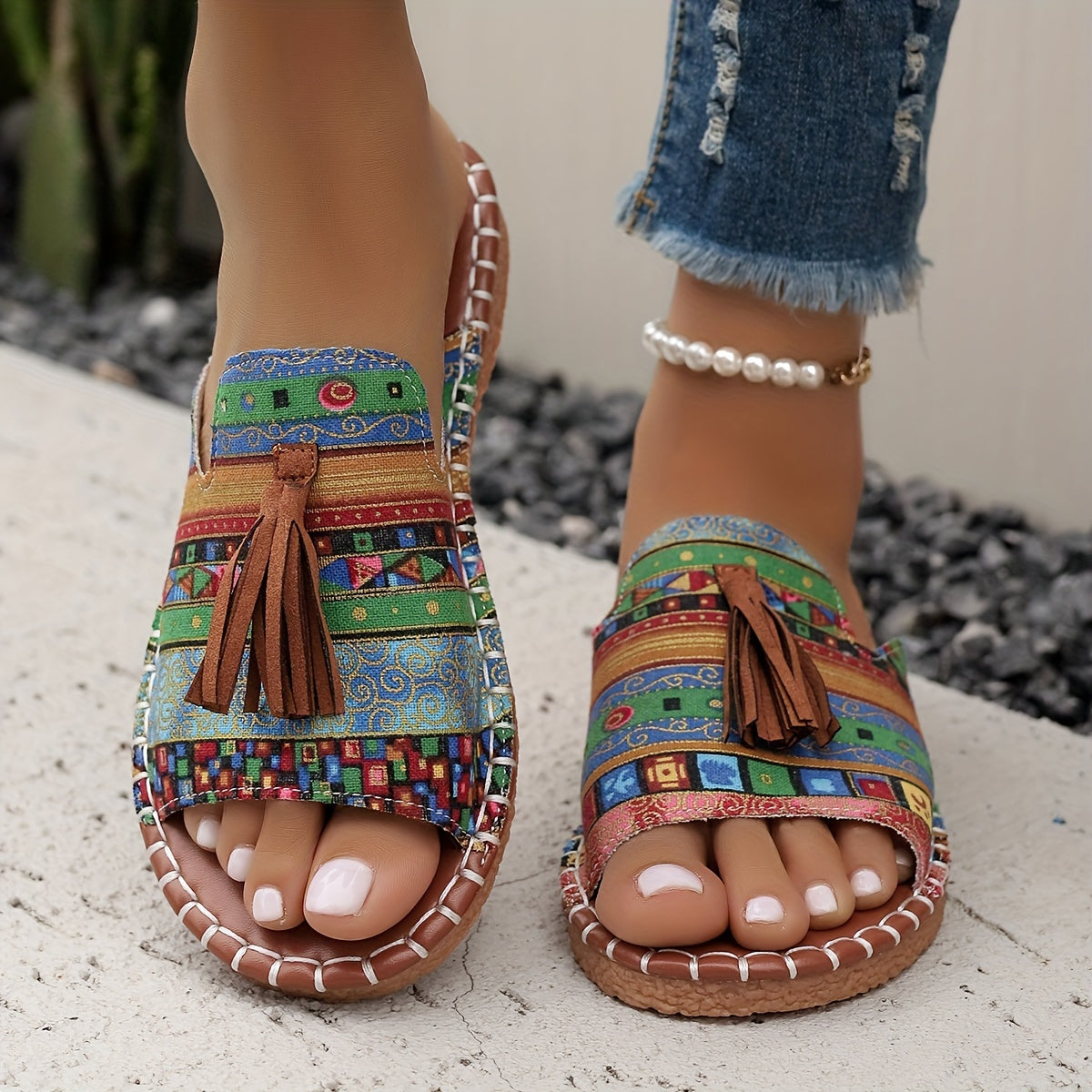 Solario women's ergonomic slides sandals with cushioned sole lightweight summer pool beach footwear
