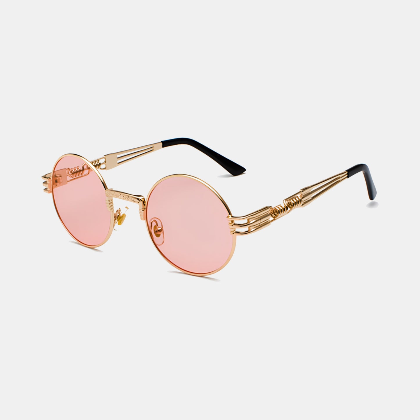 Unisex angular frame sunglasses UV protection bold lens adventure outdoor eyewear