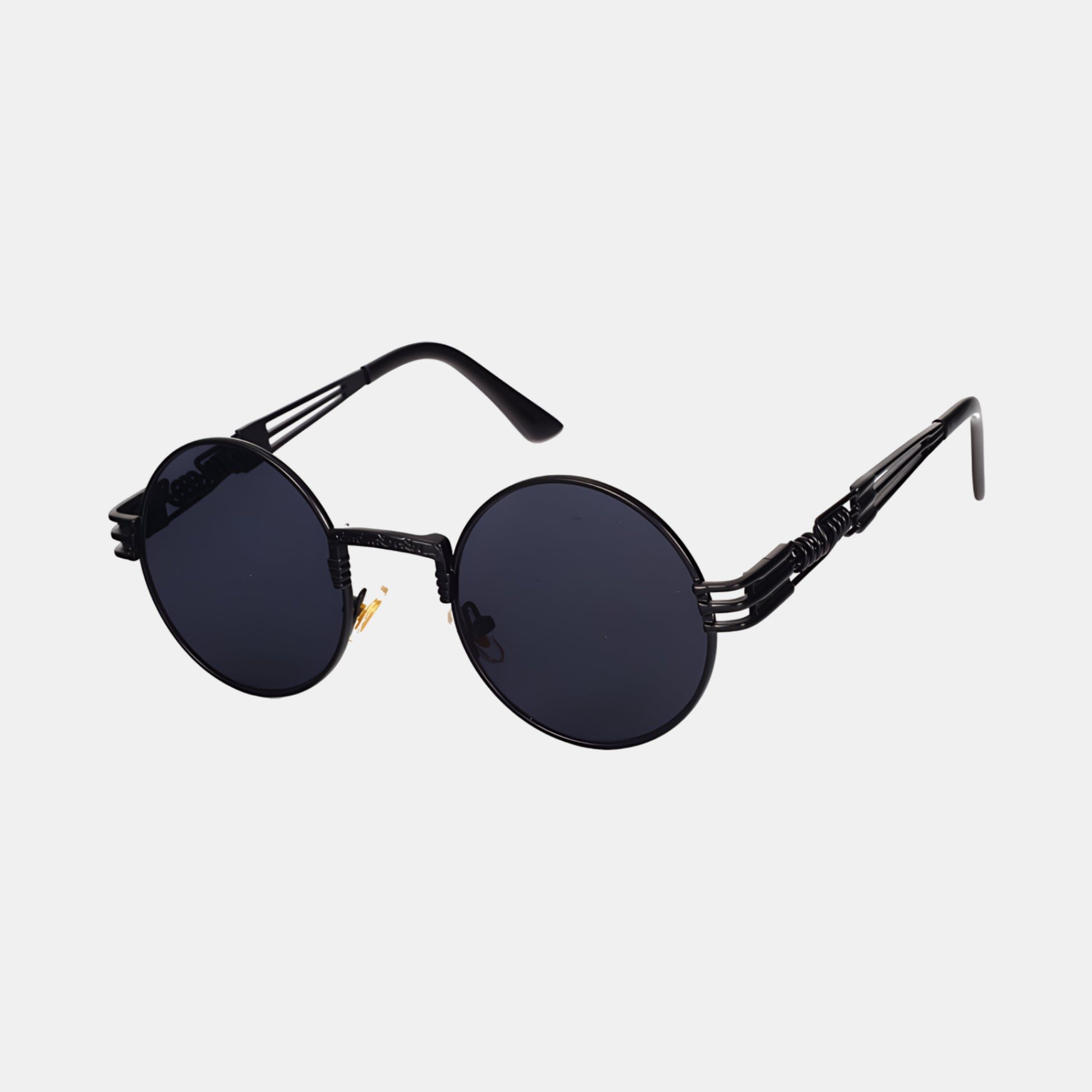 Unisex angular frame sunglasses UV protection bold lenses durable stylish adventure outdoor eyewear