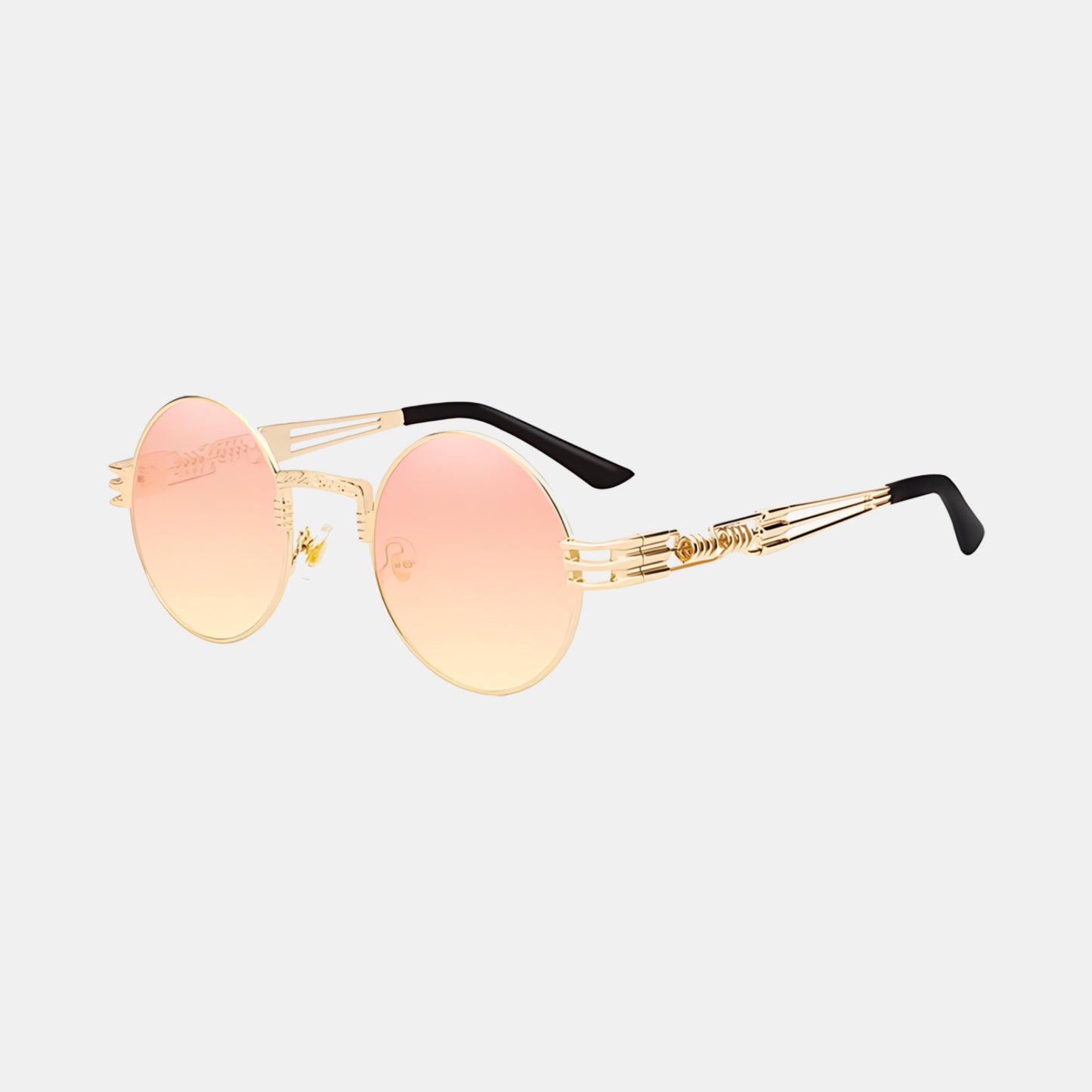 Unisex angular frame sunglasses UV protection bold lens durable outdoor adventure style