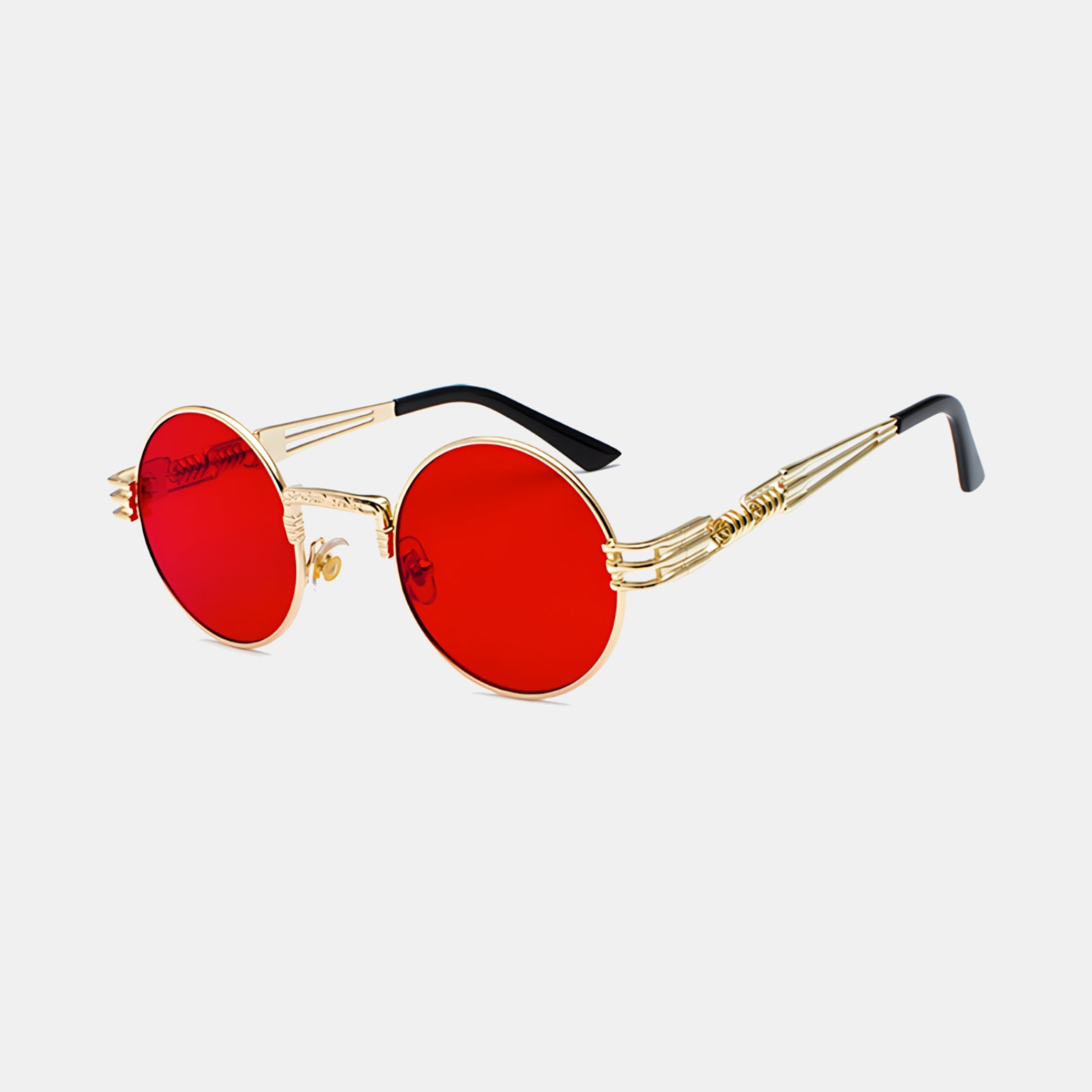 Unisex angular frame sunglasses UV protection bold lenses durable stylish outdoor adventure design
