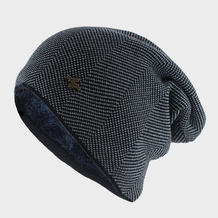 Springfield Horizon slouchy knitted beanie wool-cotton blend streetwear warm casual hat