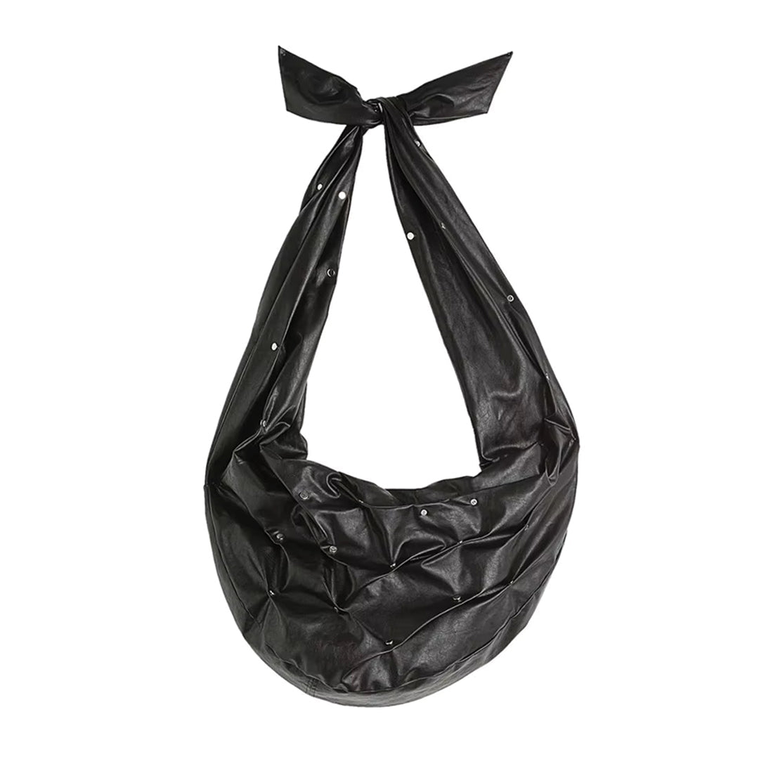 Steel Studded Shoulder Bag - Urbann-Vibe