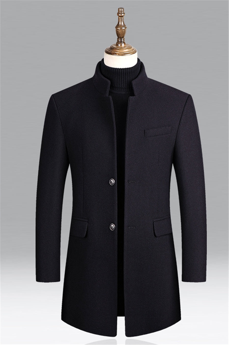 Men's premium jacket elegant timeless silhouette versatile design for casual and formal occasions