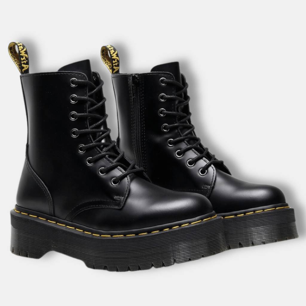 Women's Bertha ankle boots synthetic leather non-slip sole 15cm shaft everyday stylish comfort