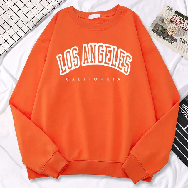 Women's oversized graphic print sweatshirt casual round neck pullover everyday comfort style