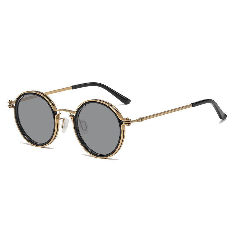 Men's polarized UV400 sunglasses lightweight metal frame anti-reflective sport lenses sleek design
