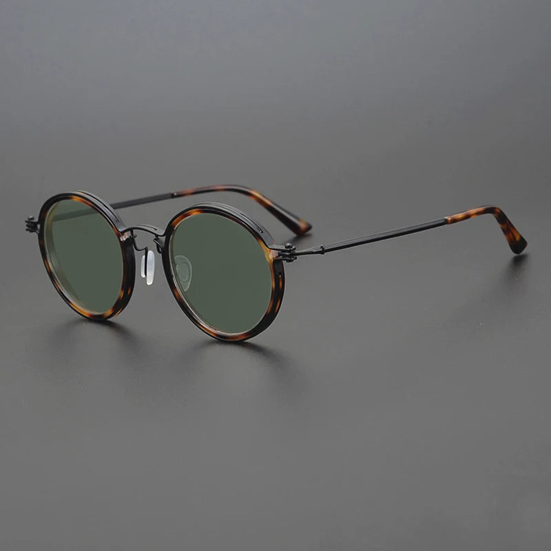 Men's polarized UV400 sunglasses lightweight metal frame anti-reflective sport lenses sleek design