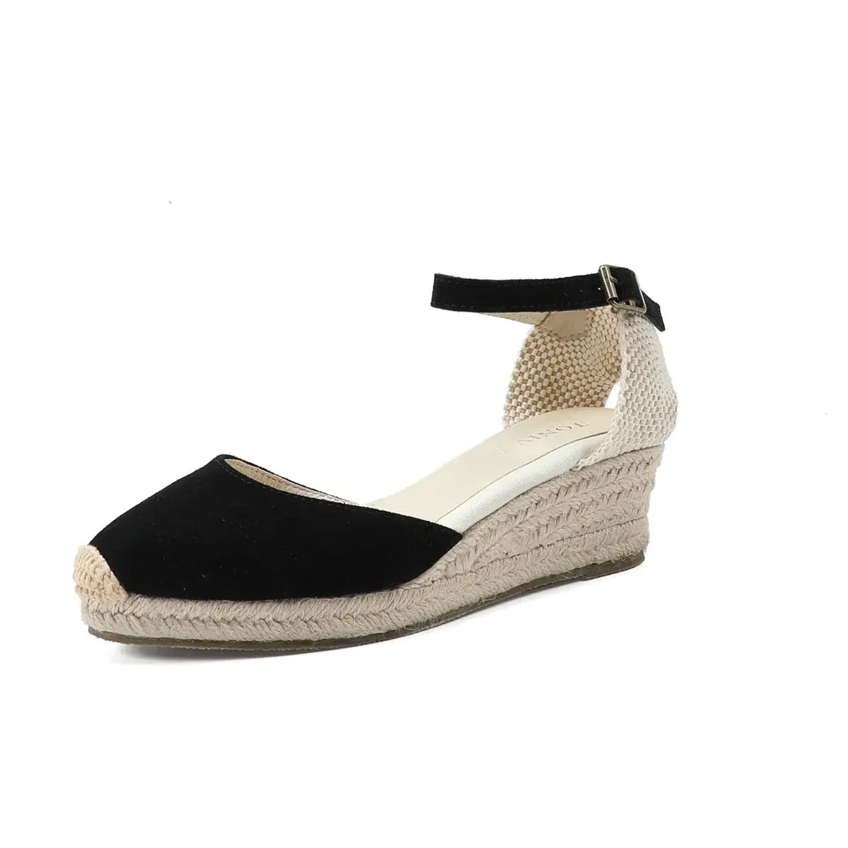 Women's stylish wedge sandals with cushioned footbed, balanced flatform silhouette for all-day comfort
