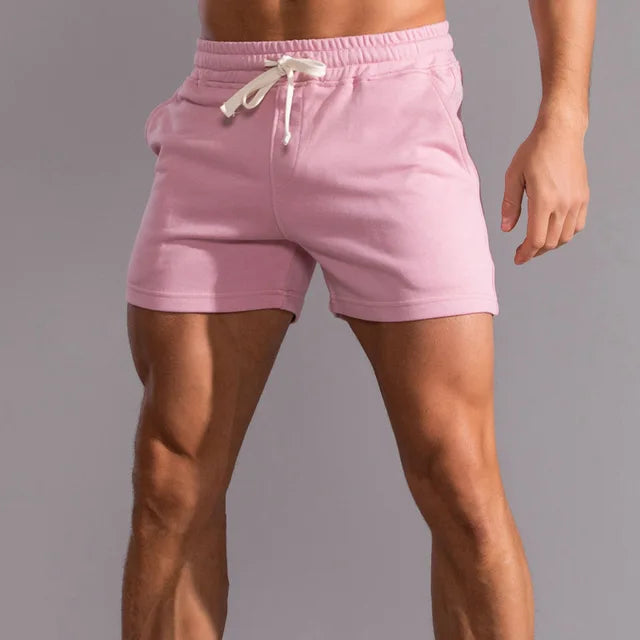 Men's Gustave relaxed fit cotton shorts in classic style, breathable everyday comfort wear