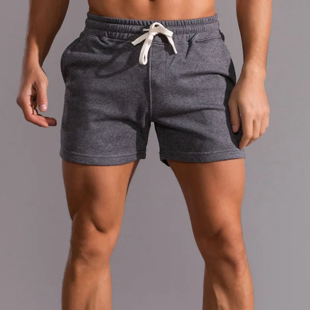 Men's Gustave relaxed fit cotton shorts in classic style, breathable everyday wear with timeless design