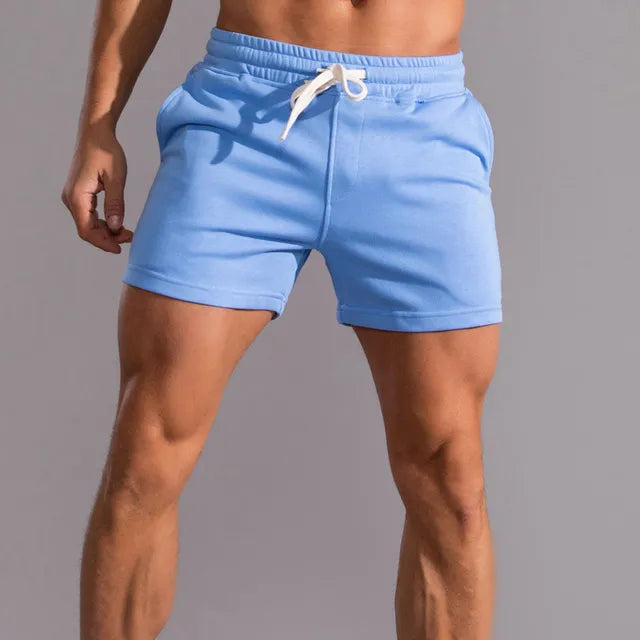 Men's Gustave relaxed fit cotton shorts in classic style, breathable everyday comfort wear
