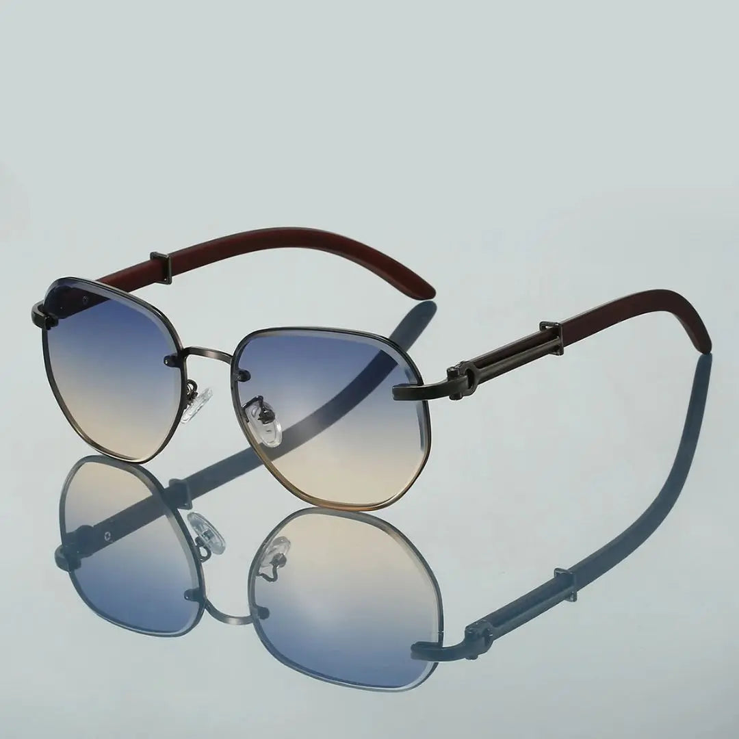 Unisex lightweight metal frame Summit Vision sunglasses with UV400 protection sleek everyday style