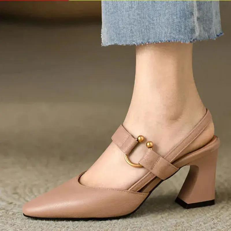 Women's supportive block heels with wide base, shock-absorbing insole, and all-day comfort design