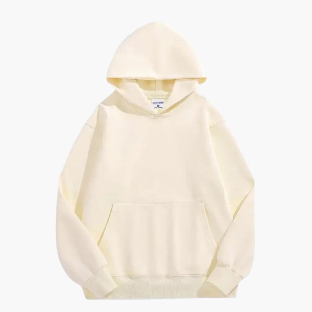 Men's casual pullover hoodie regular fit with adjustable drawstring hood and kangaroo pocket