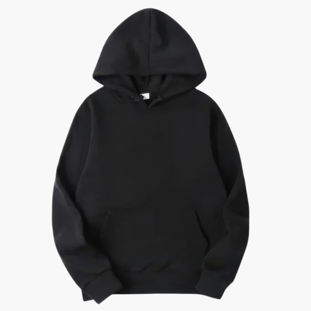 Women's loose fit drawstring hoodie sweatshirt with front kangaroo pocket for casual everyday comfort