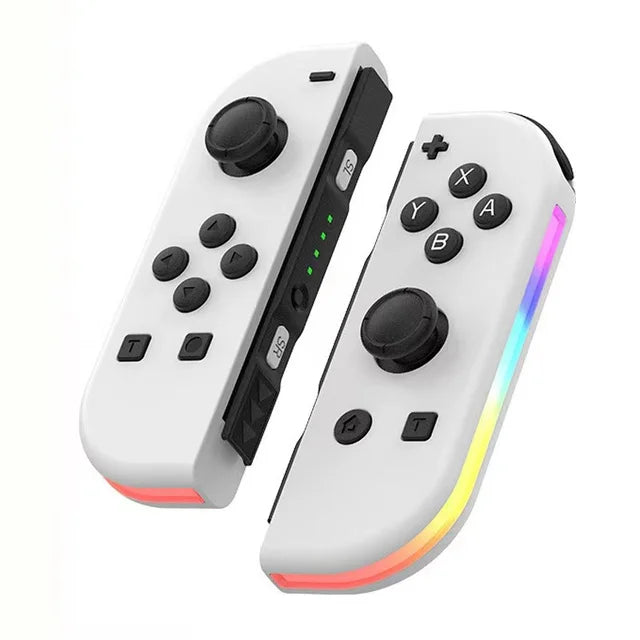 ProX wireless Switch controller with RGB lighting, ergonomic grip, and dynamic vibration feedback